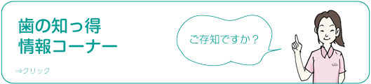歯の知っ得情報コーナー
